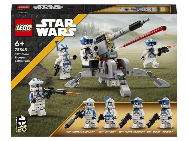 75345 Star Wars Bitevní balíček klonovaných vojáků z 501. legie