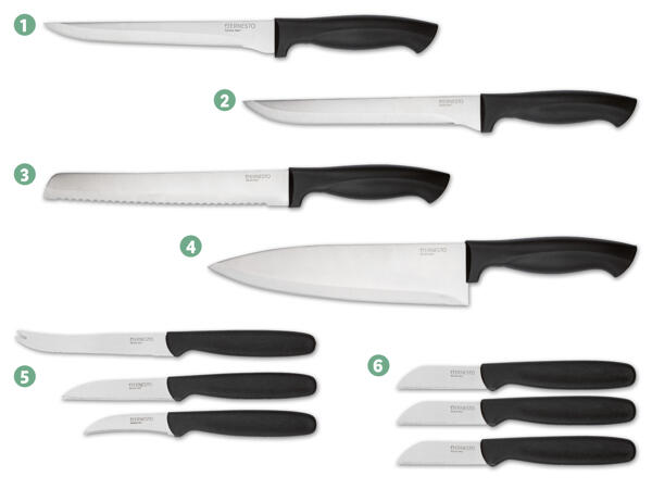 Messer-Sortiment