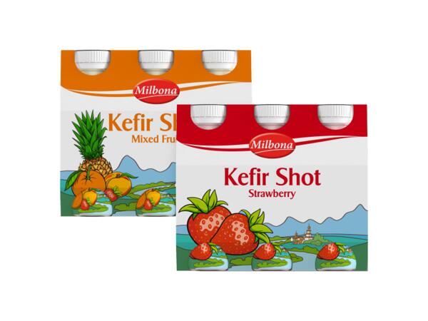 Kefir Drink with Fruit Juice