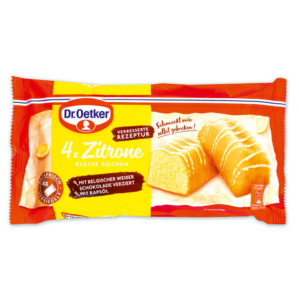 4 kleine Rührkuchen
