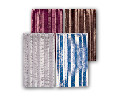 Tapis de salle de bain "chenille" MY LIVING STYLE