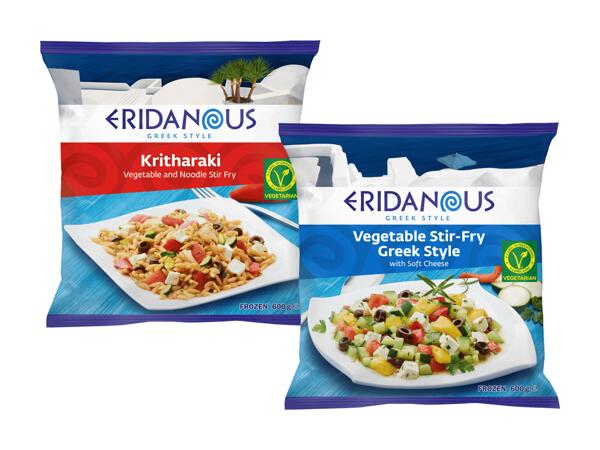 Pfannengerichte nach griechischer Art
