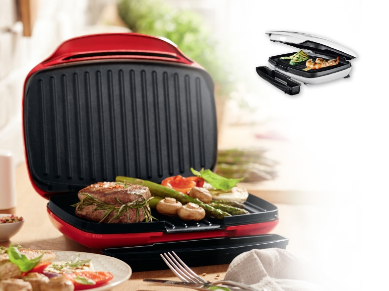 SILVERCREST KITCHEN TOOLS(R) 1,000W Contact Grill