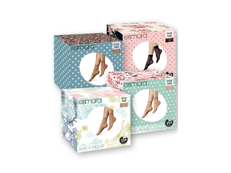 ESMARA Ladies' Ankle Highs