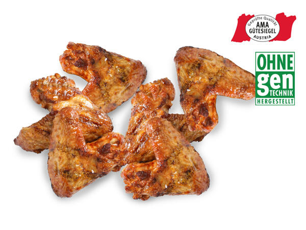 Frische Chicken Wings mariniert