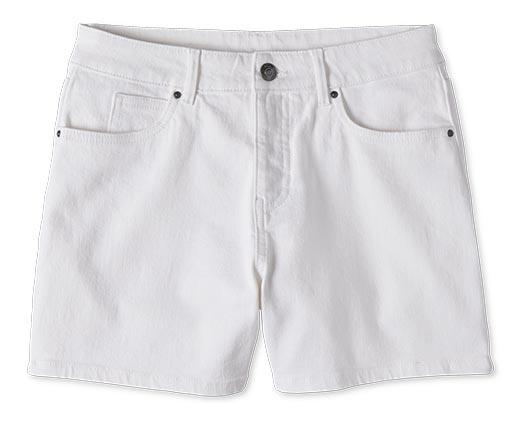 Serra Ladies Cuffed Denim Shorts
