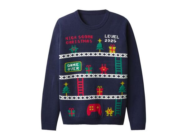 Esmara Older Kids' Premium Light-Up Christmas Jumper