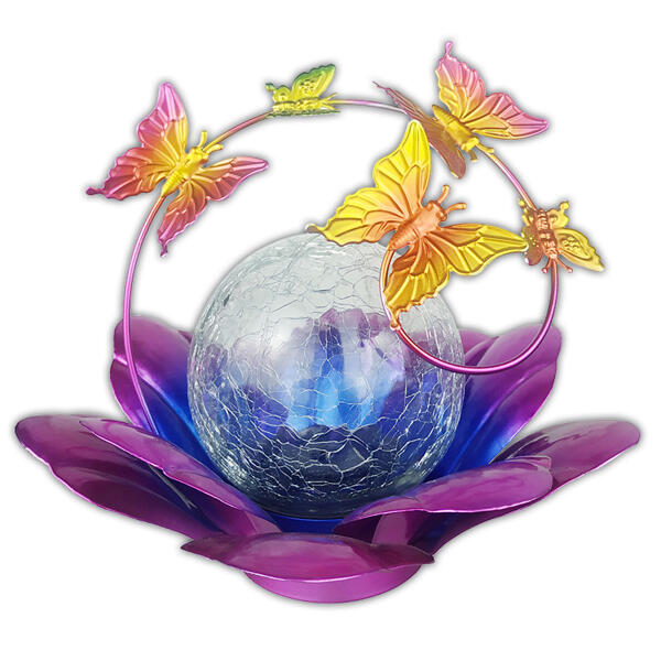 LED Solar-Blumenleuchte