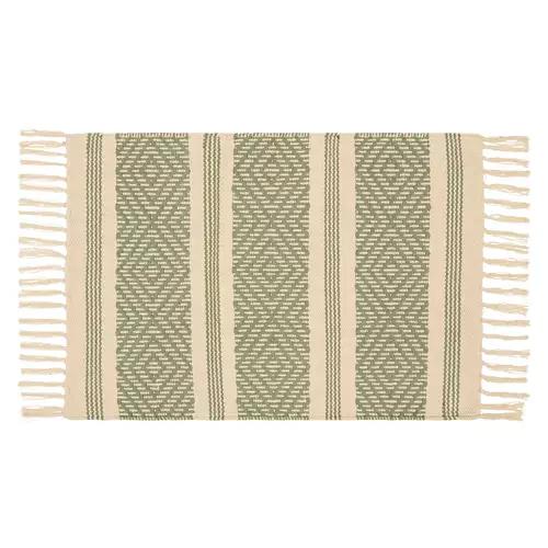 24" x 36" Handwoven Accent Rug - Matthew Green