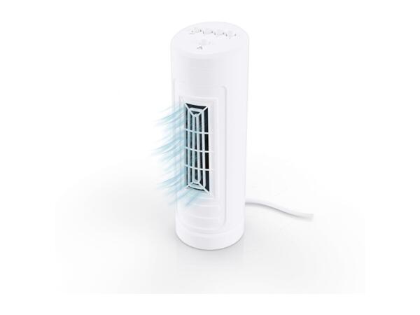 Silvercrest Mini Tower Fan - White