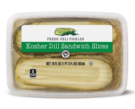 Park Street Deli Sandwich Slices Kosher Dill or Hot