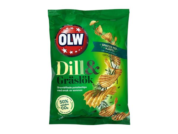 OLW Dill & Chive Crisps
