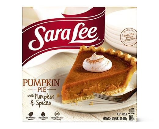 Sara Lee 
 Pumpkin Pie