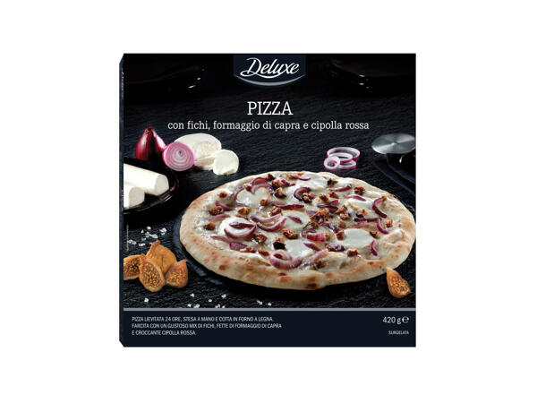 Pizza with Figs, Goat's Cheese and Onion