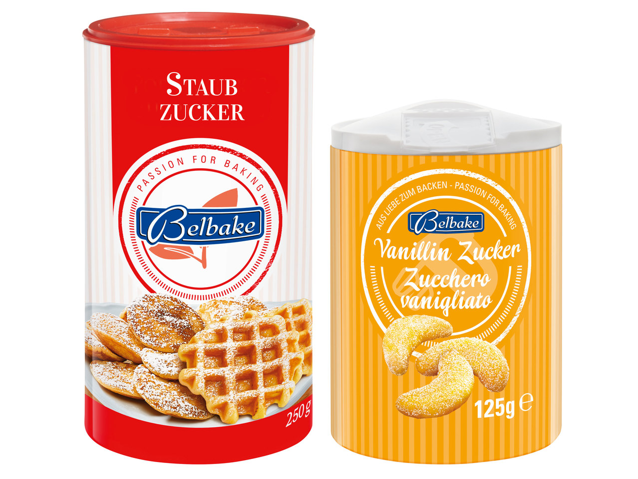 BELBAKE Staub- oder Vanillin-Zucker