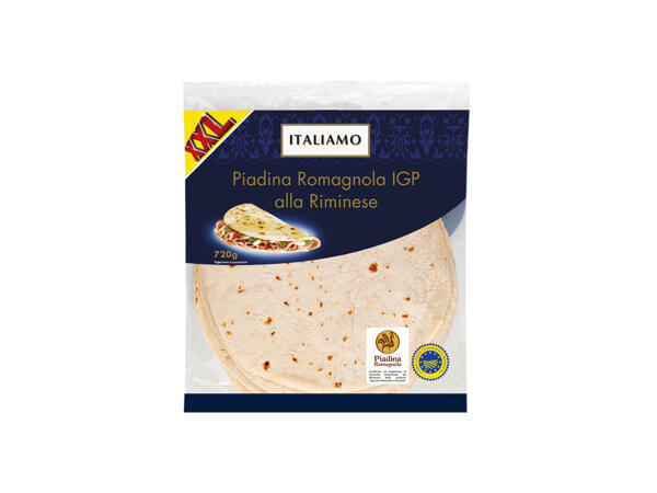 "Rimini-Style" Piadina Romagnola PGI