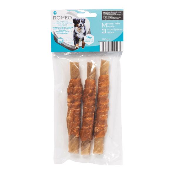 ROMEO(R) 				Rouleaux à mâcher pour chiens