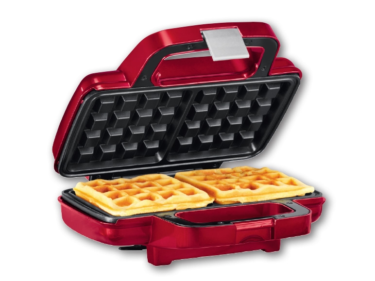 SILVERCREST KITCHEN TOOLS(R) 1,000W Waffle Maker