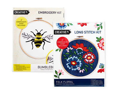 Embroidery or Long Stitch Kit