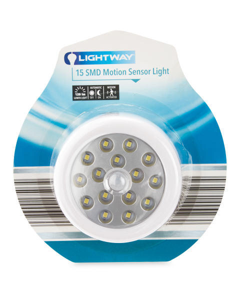 15 SMD LED Motion Sensor Light