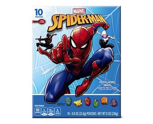 Betty Crocker 
 SpongeBob or Spider-Man Fruit Snacks