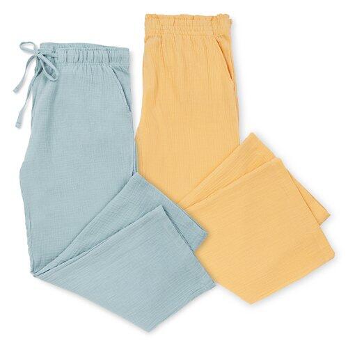 UP 2 FASHION WOMEN Damen-Musselin-Hose