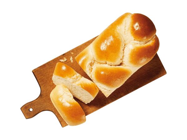 Butter-Brioche geflochten
