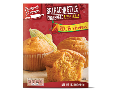 Baker's Corner Sriracha Style or Cajun Cornbread Mix