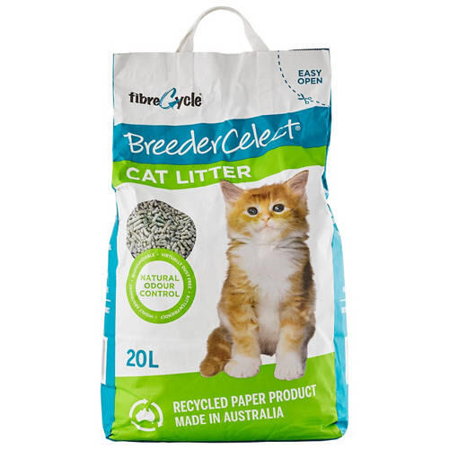 Recycled Paper Cat Litter 20L