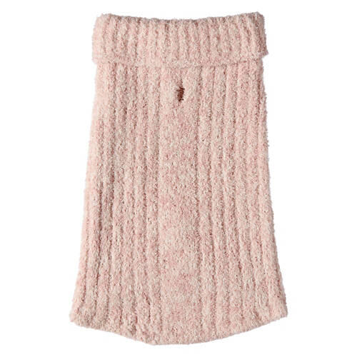 Pet Ultra Cozy Super Soft Sweater, Ribbed Rose, M