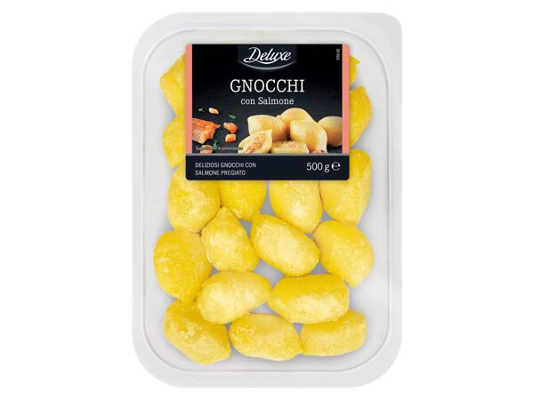 Gnocchi with Salmon Filling