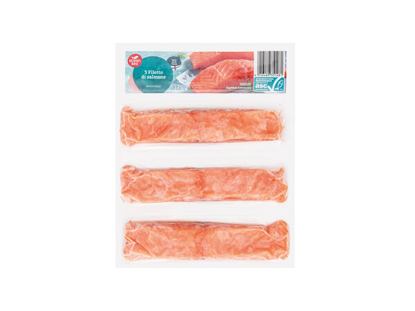 Skinless Salmon Fillets Portions