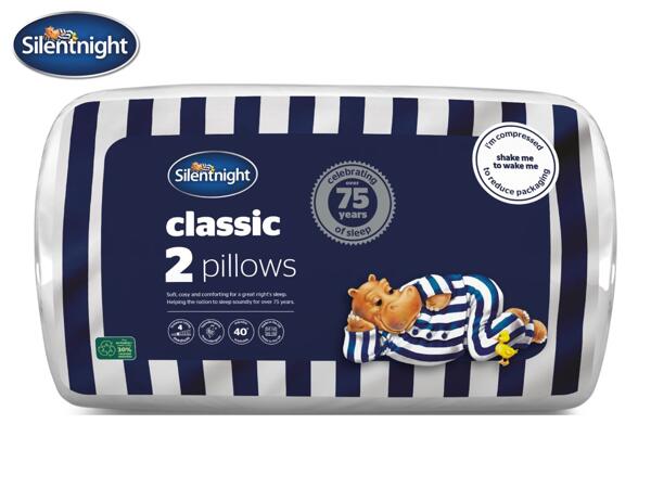 Silentnight Classic Pillows - 2 Pack