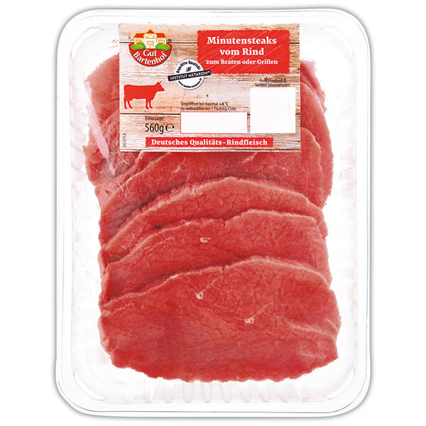 Rinder Minutensteaks XXL