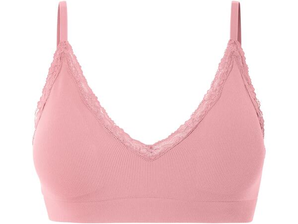 Ladies' ribbed bralette