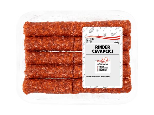 Frische Rinder Cevapcici