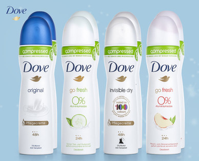 DOVE Deospray Compressed Duo