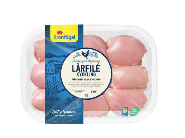 Kronfågel kycklinglårfilé