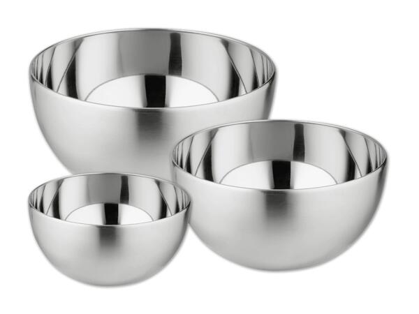 Premium-Edelstahl-Schüssel-Set, 3-teilig