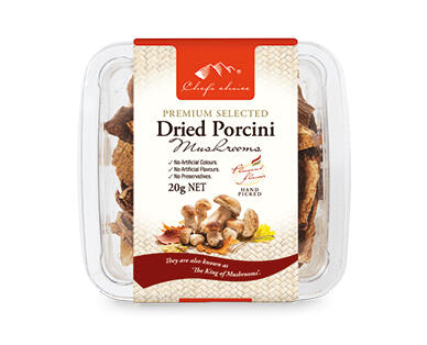 Chef's Choice Dried Mushrooms 10g-50g