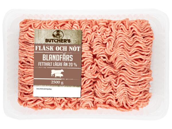 Färsk blandfärs 18%