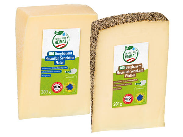 Bio-Heumilch Sennkäse