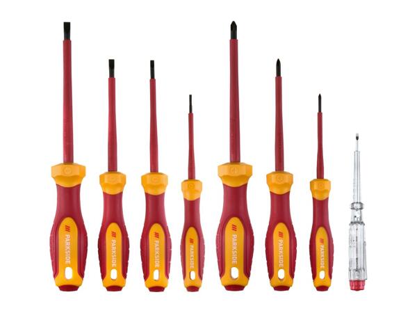 Parkside VDE Screwdriver Set - 8 Pieces