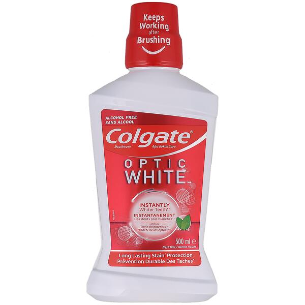 Bain de bouche Optic White Colgate