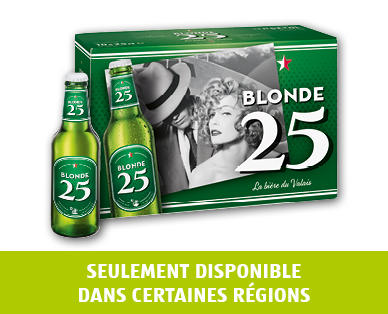 Bière Blonde 25 VALAISANNE