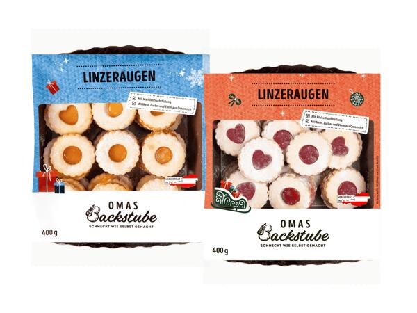 Mini Butter Linzeraugen