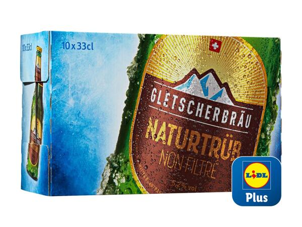 Bière suisse naturellement trouble