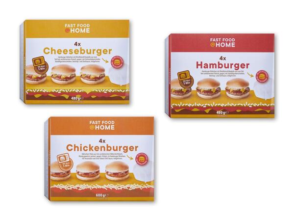 FAST FOOD HOME Burger