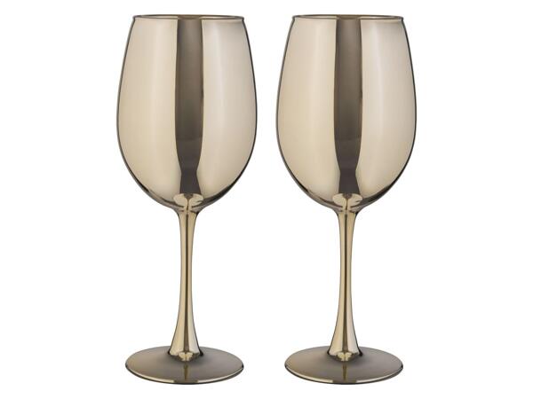 Wine glasses or tumblers "Love is blind", 2 pieces