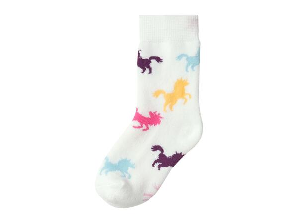 Lupilu Kids' Thermal Socks with Unicorns - 5 Pairs